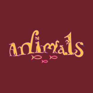 Animals word T-Shirt