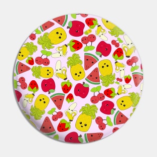 Kawaii Fruit Pattern Pin