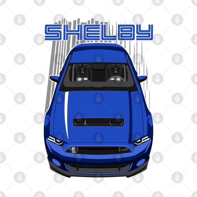 Shelby GT500 S197 - Blue by V8social