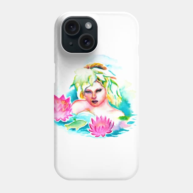 Relaxing bath Phone Case by CORinAZONe