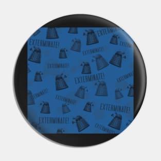 Daleks - Blue Pin