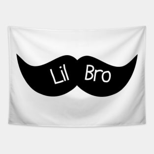 Lil Bro Mustache Tapestry