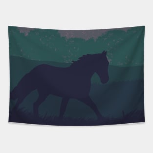 Dark horse Tapestry