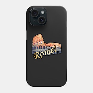 Rome Roman Colosseum Vintage Travel Romans Phone Case