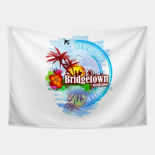 Bridgetown Barbados Tapestry