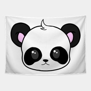 panda face Tapestry