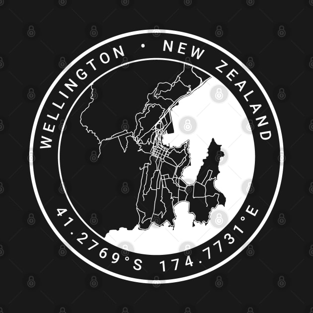 Wellington Map by Ryan-Cox