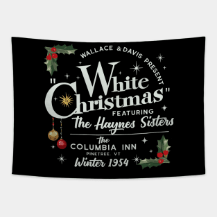 White Christmas Wallace And Davis Haynes Sister Tapestry