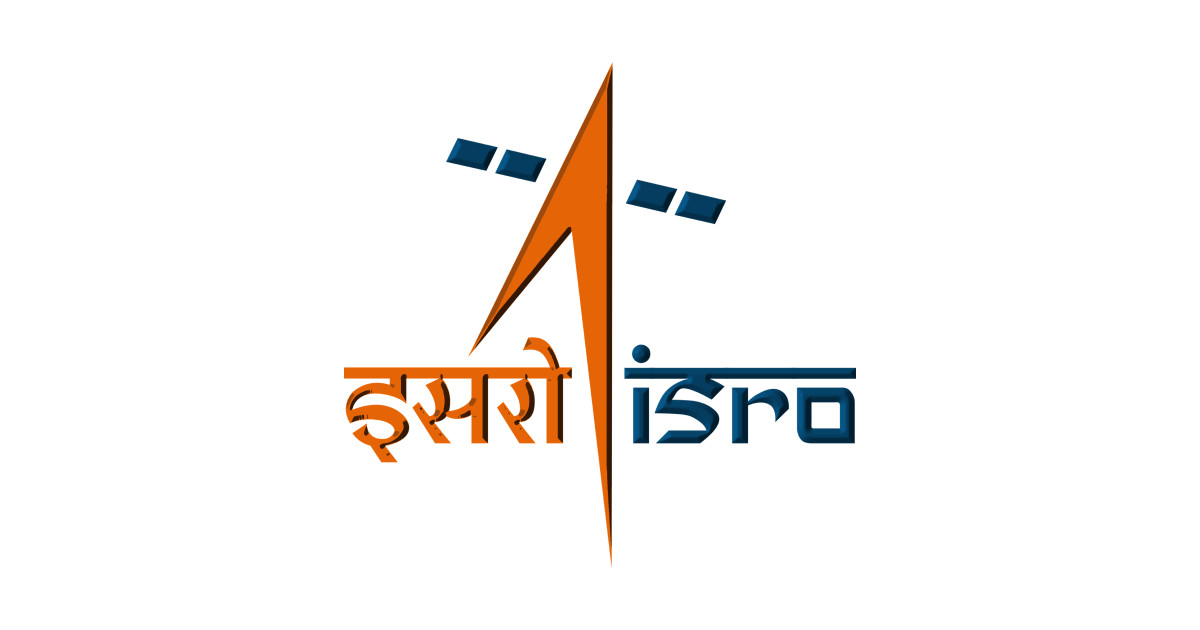 Isro Logo Black Background