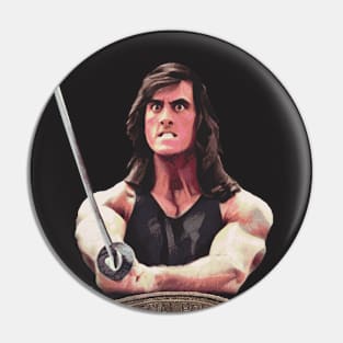 Samurai Cop Pin