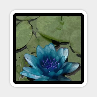 Lotus2-Blue Magnet