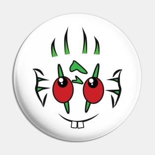 Cute WoW Murloc Face Pin