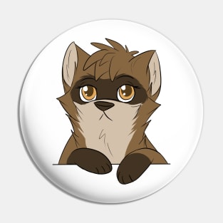 Tanuki raccoon dog raccoon Pin