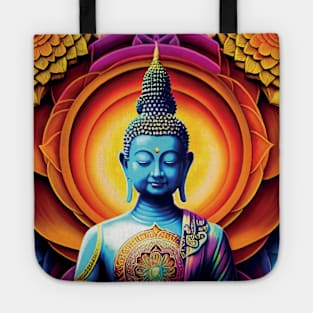 Buddha Mandala flower Tote