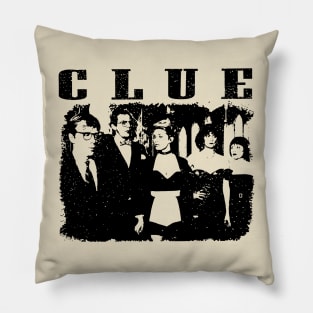 clue // movie retro Pillow