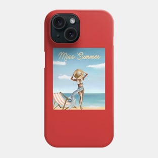 Miss summer Phone Case