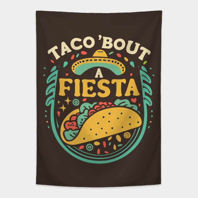 Taco 'bout a Fiesta Tapestry by SimplyIdeas