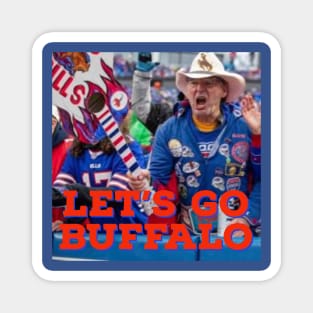 Let's Go Buffalo Magnet