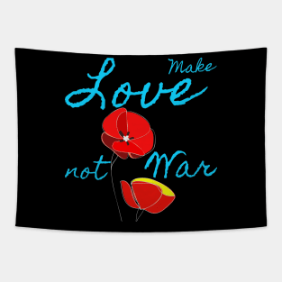 Make Love Not War Tapestry