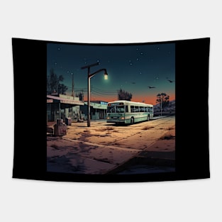 Bus station Tapestry