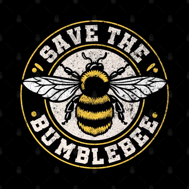 Save the Bumblebee - Bumblebee Conservation Graphic by Graphic Duster