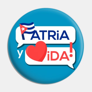 PATRIA Y VIDA chat Pin