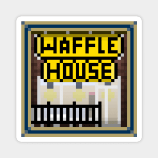 "Waffle House" - GEORGIA TECH BORDER Magnet