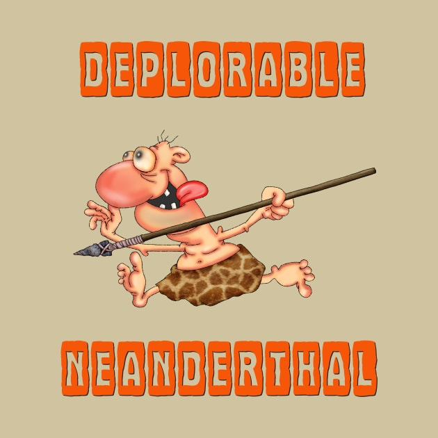 Deplorable neanderthal by Glukoejik