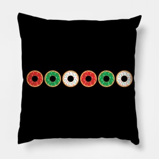 Christmas Donuts Pillow