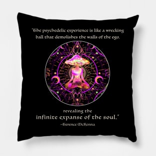 Psychedelic Mushrooms Pillow