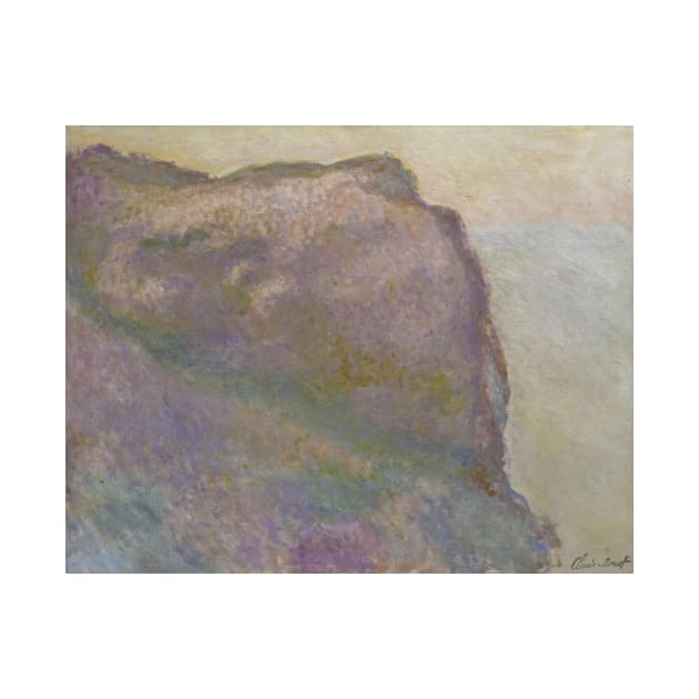 On the Cliff, at Petit Ailly by Claude Monet by Classic Art Stall