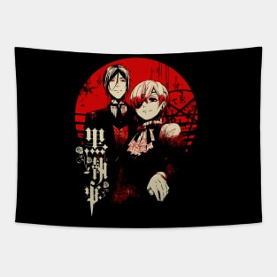 Black butler Sebastian michaelis || Ciel phantomhive Tapestry