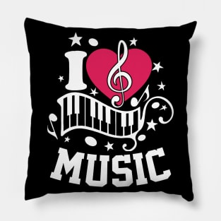 Love Music Pillow