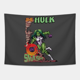 The She Hulk Tapestry