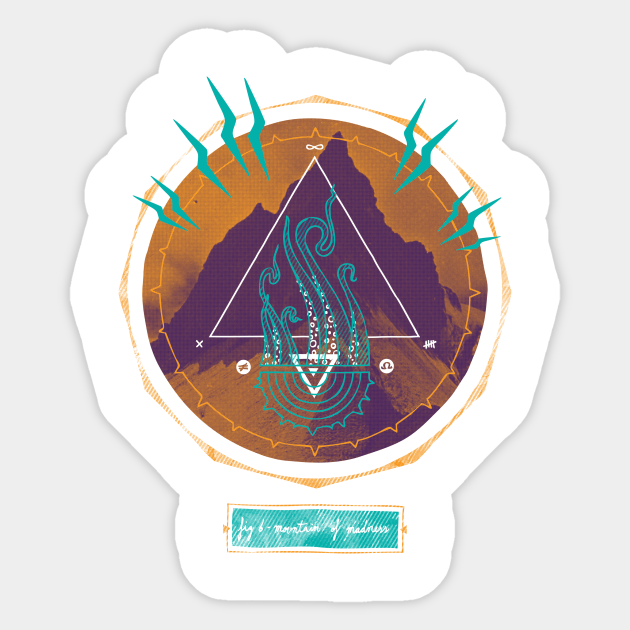 Mountain of Madness - Lovecraft - Sticker