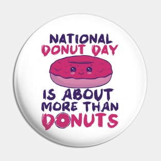 National Donut Day Is About More Than Donuts, Cute Donut Love Gift Pin