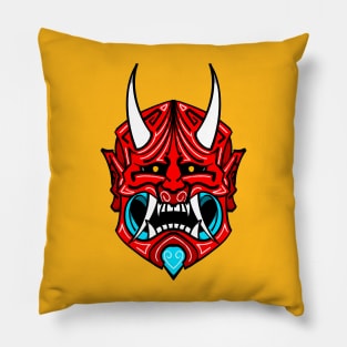 Oni Mask Pillow