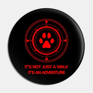 It's not just a walk - Red Pin