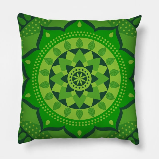 mandala Pillow by incantia