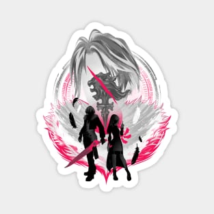 Squall of FFVIII Magnet