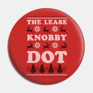 The Lease Knobby Dot Pin