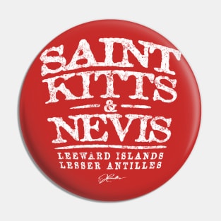 Saint Kitts & Nevis, Leeward Islands, Lesser Antilles Pin