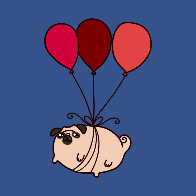 Balloon Pug by saradaboru