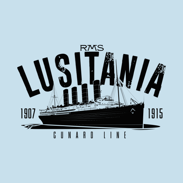 RMS Lusitania by MindsparkCreative