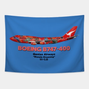 Boeing B747-400 - Qantas Airways "Wunala Dreaming" Tapestry