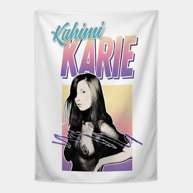 Kahimi Karie // 90s Aesthetic Tribute Design Tapestry by DankFutura