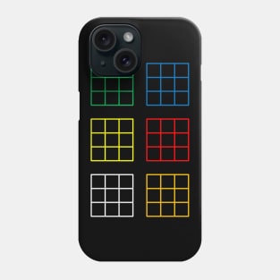 Rubik's Cube All Views Phone Case