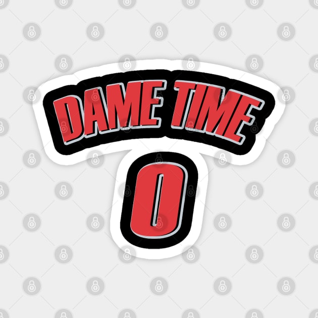 DAME TIME Magnet by 22GFX