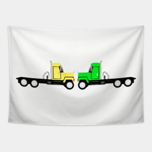 Two trucks Tapestry