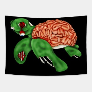 Zombie turtle Tapestry